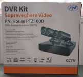 DVR Kit Supraveghere Video PNI, DVR+ HDD WD 1TB, 4 camere noi