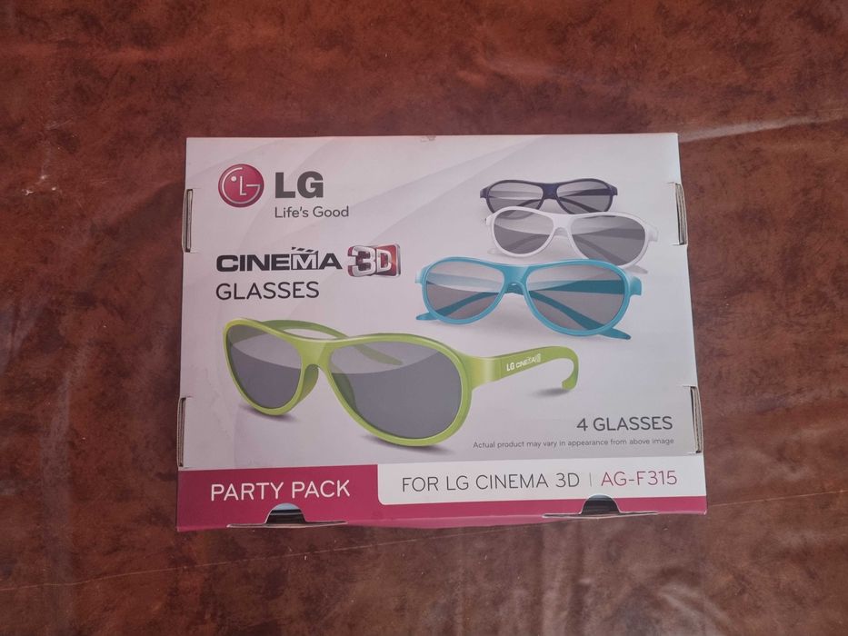 4 Ochelari 3D LG AG-F315 Party Pack , pasivi