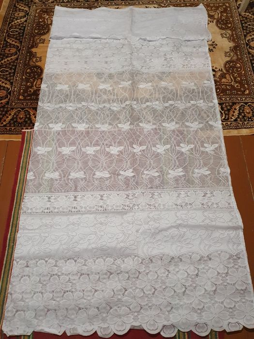Тюль капроновая, белье постельное Полуторка