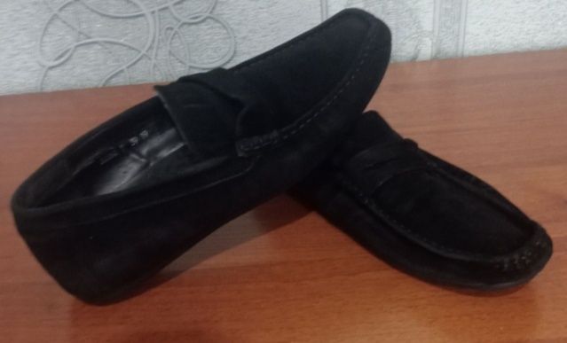 Замшевые туфли в отличном состоянии