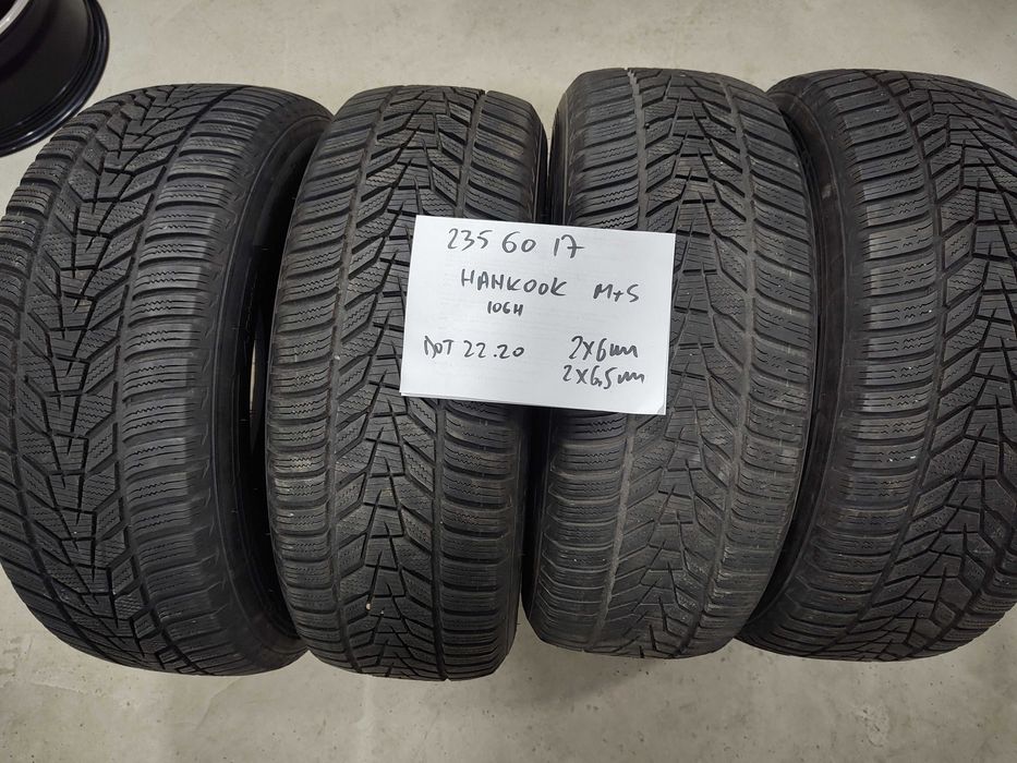 Anvelope 235 60 17 Hankook MS dot 22.20 profil 6.5 si 6 mm - 150 buc