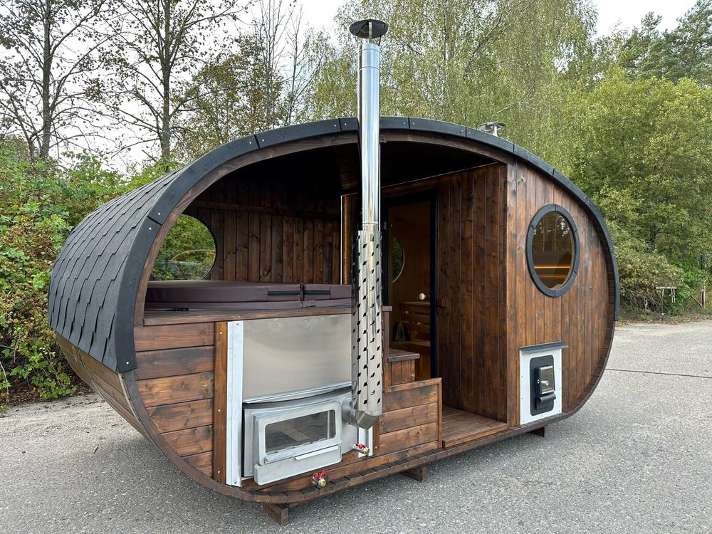 Сауна 2в1 Oasis Sauna + Джакузи Гореща Вана