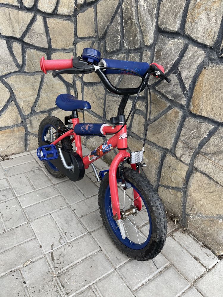 Bicicleta copii spiderman roti 14”