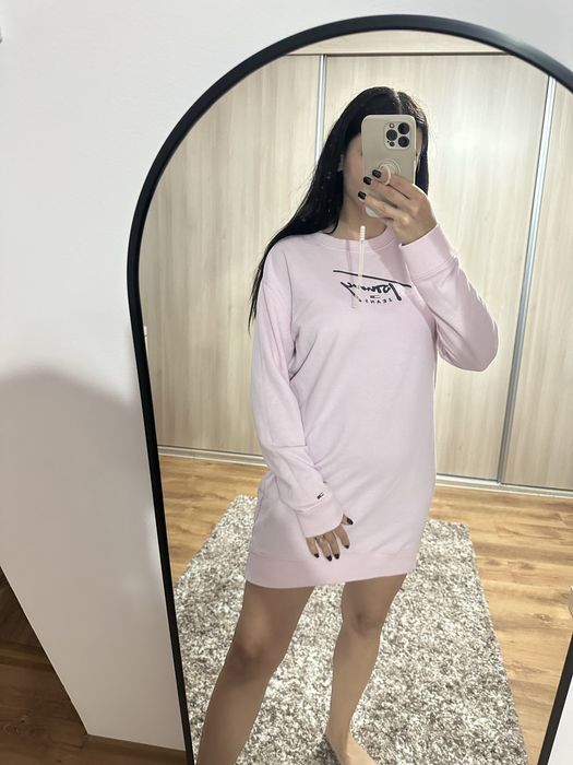 Rochie sport roz Tommy Hilfiger mariema S