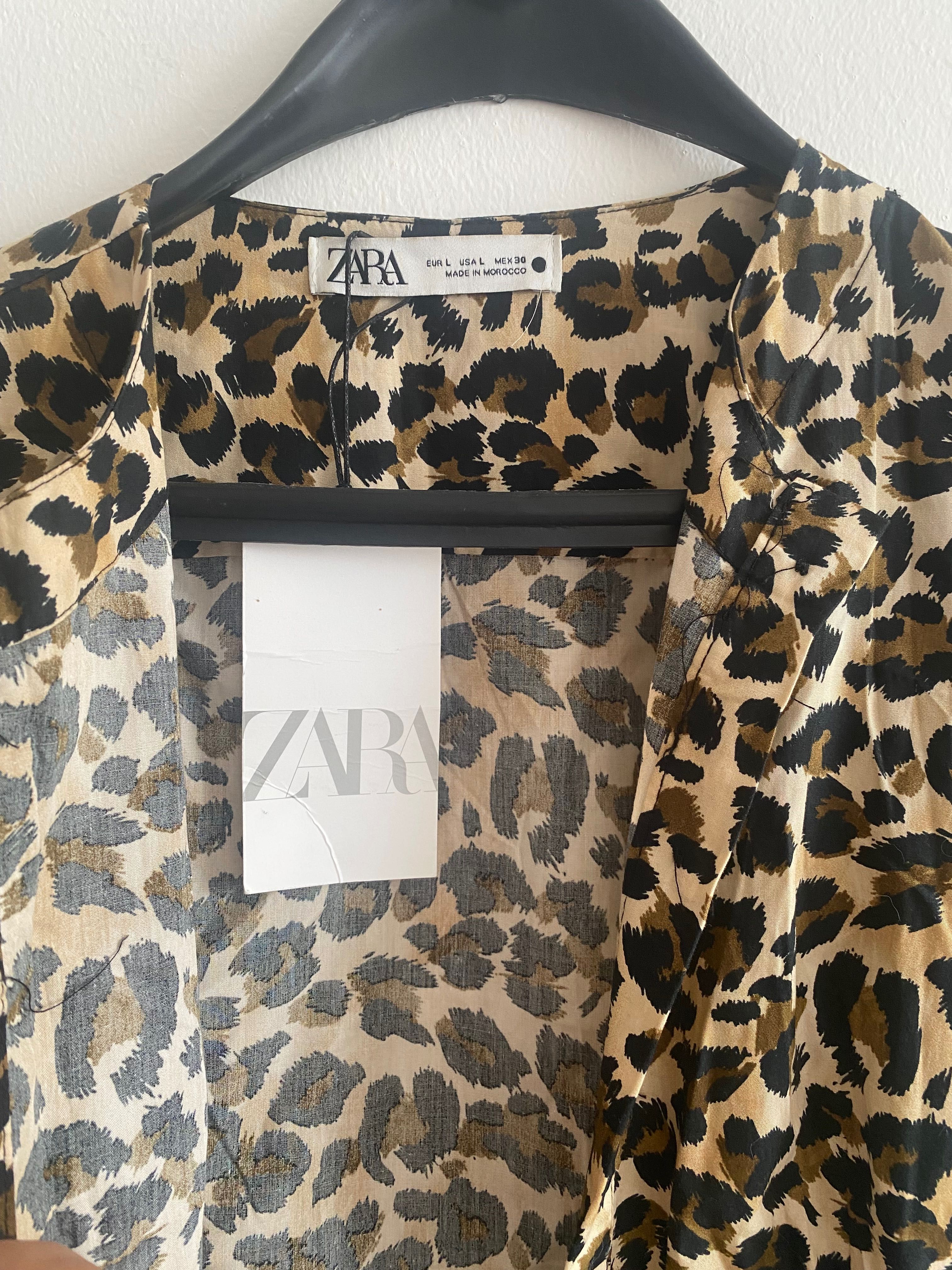 рокля zara с м нов