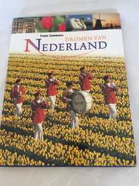 Луксозна книта /албум Dromen van Nederland, Frans Lemmens 128 стр. нов