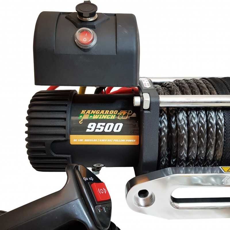 Лебедка със синтетика KangarooWinch K9500 Power Speed - мощна, бърза