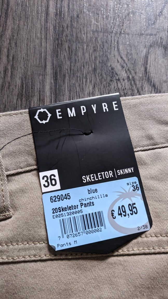 Pantaloni Chino Empyre, noi, mărimea EU 36