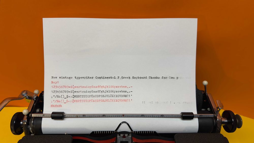 Пишеща Машина Olympia Латиница Топ Състояние Обслужена 1940 Година !