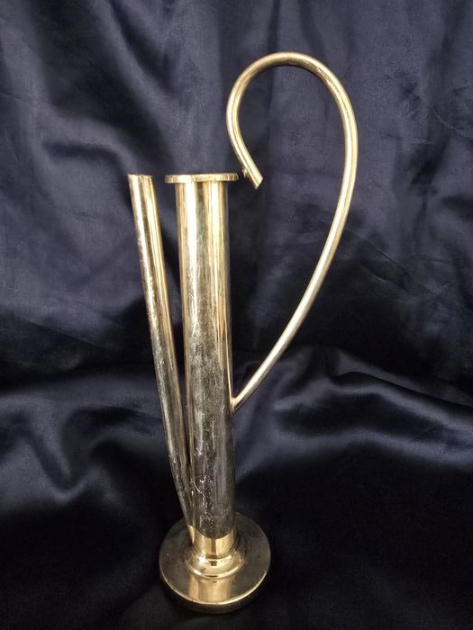 Vază vintage Art Deco placată cu argint – Norvegia, cca. 1930