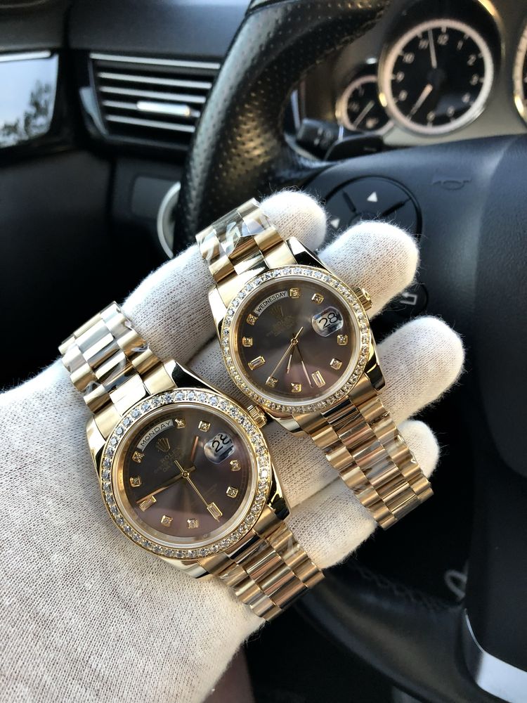 Ceas Rolex daydate chocolate dial 36 mm