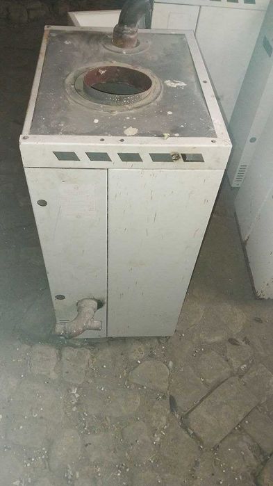 Котел Оптима на свете и газе