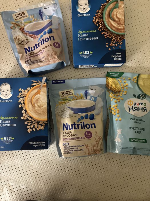 Каши для прикорма детям