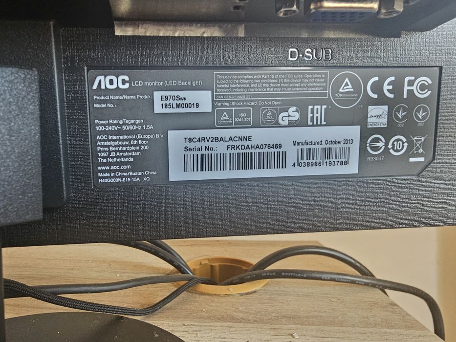 Монитор AOC 18.5 INCH (47см)