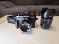 Fujifilm X-T20 + 2 obiective + grip + 4 acumulatori + accesorii