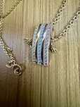 Colier din aur 14k  in 3 culori, 4,34g
