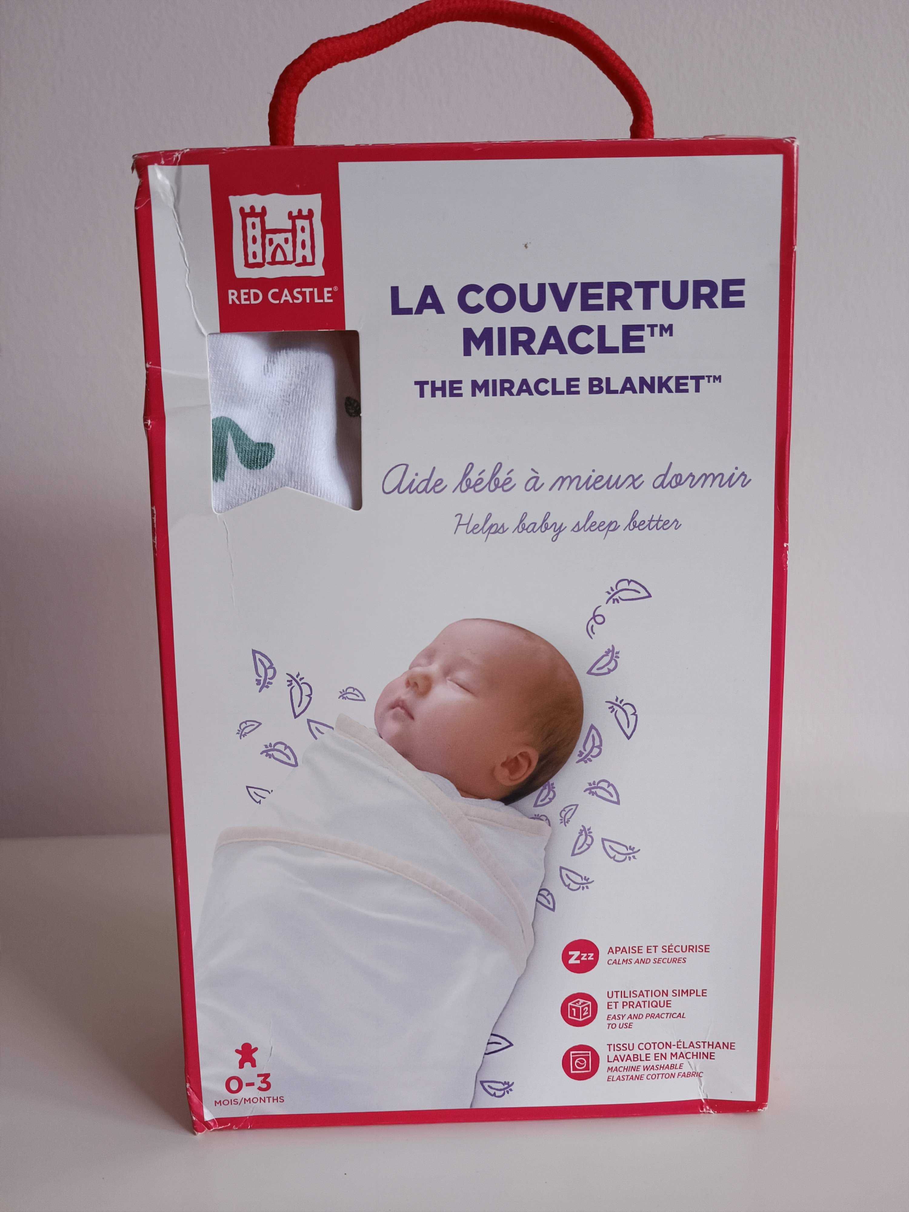 Red Castle Miracle Blanket – Пелена за повиване (100% памук] с лисички
