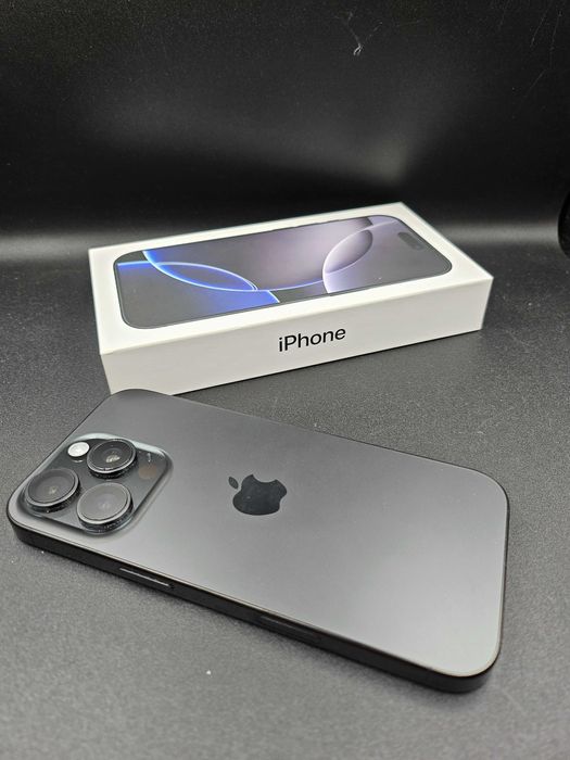 Hope Amanet P5-iPhone 16 Pro , Black Titanum, 128GB/100%, Impecabil !