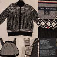 Tommy Hilfiger pulover  XL 90%bumbac cardigan jacheta fermoar