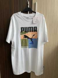 Tricou Alb Puma de Vară