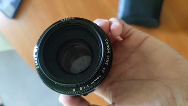 СПЕШНО Canon EF 50mm f/1.8 II - КАТО НОВ!