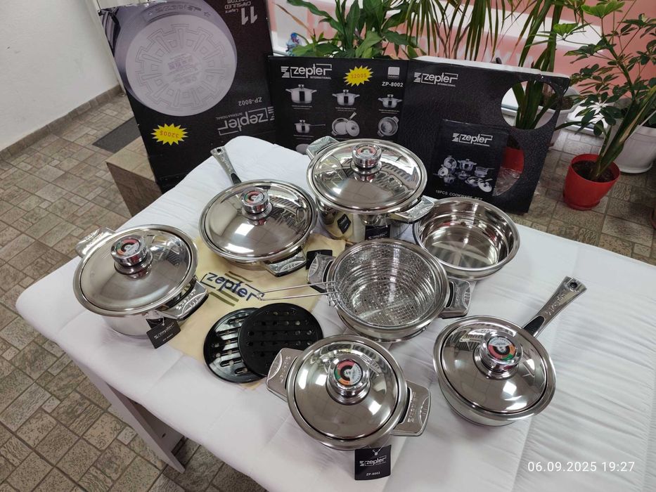 Продавам Комплект кухненски съдове ZEPTER ZP - 8002