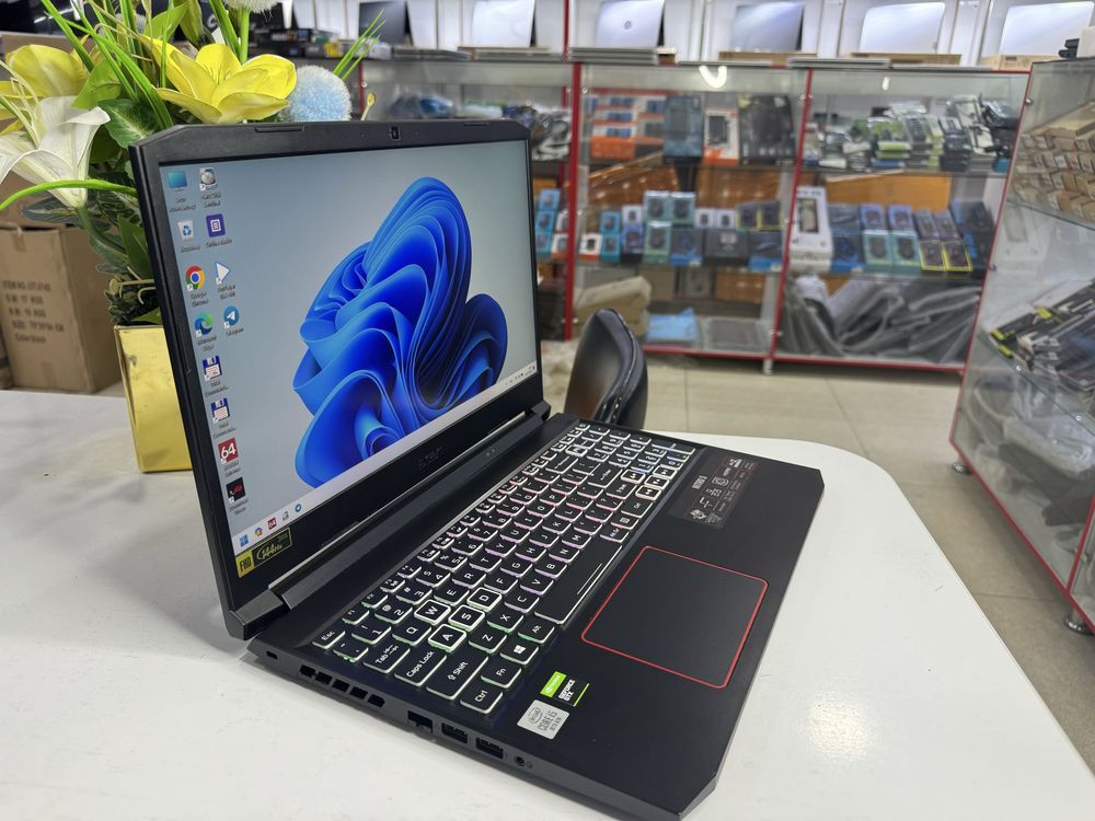 Acer nitro gamingni core i5 16/512 ssd 6 gb qoshimcha videokartaligi