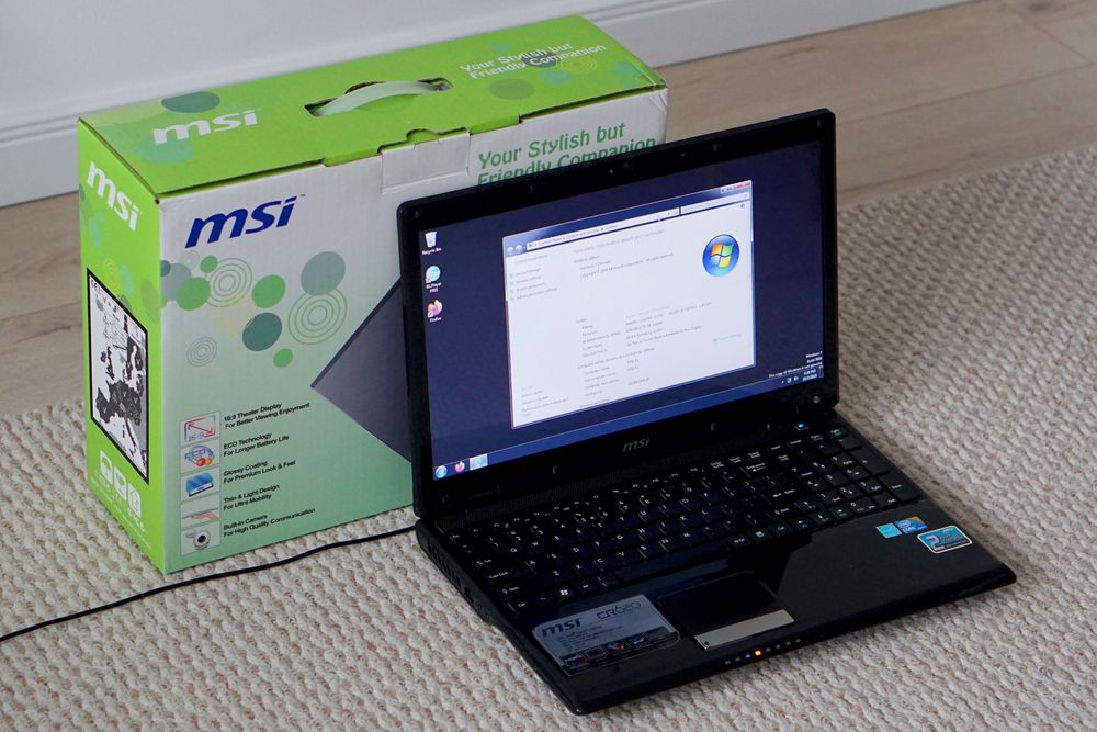 Laptop MSI model CR620 pentru piese