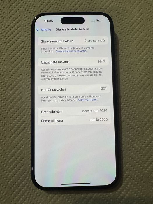 Iphone 15 black impecabil!