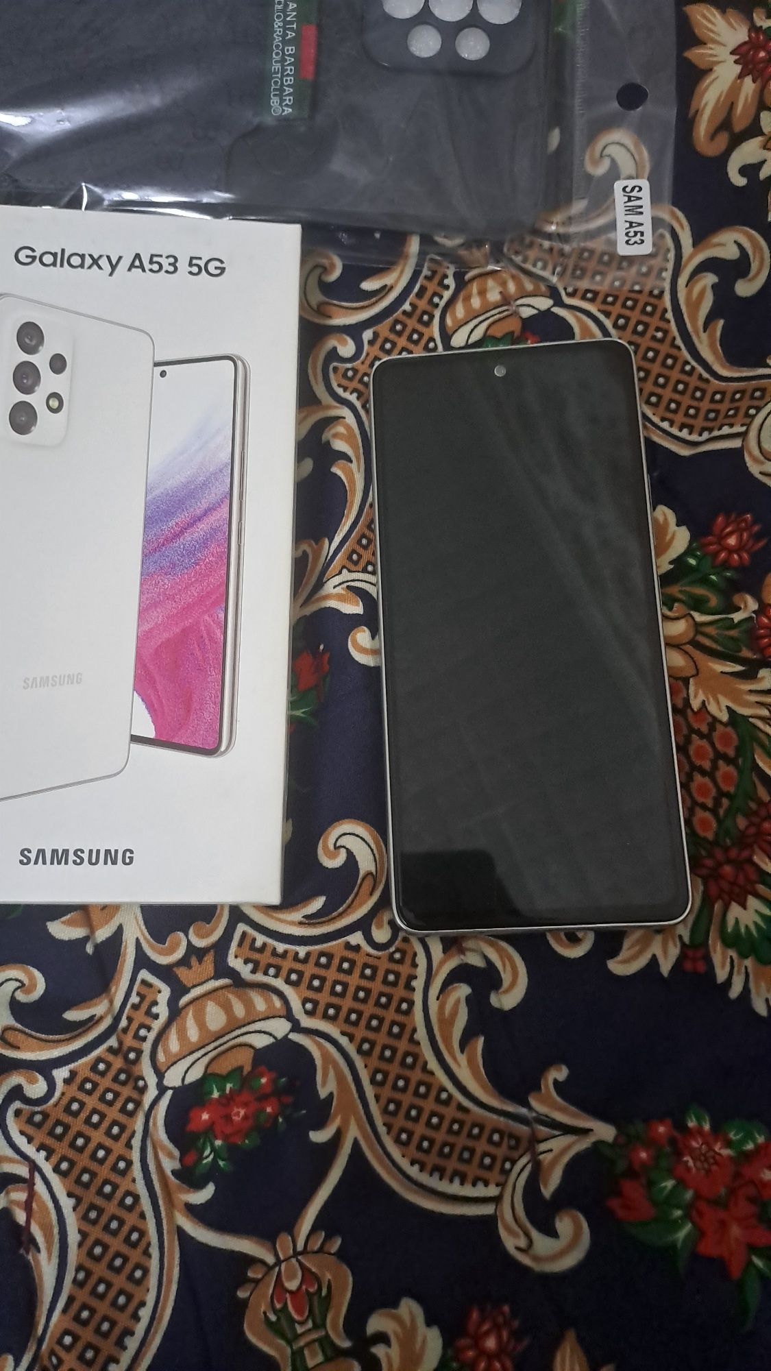 Samsung A53 srochna sotiladi 8ga 256 barcha xujjatlari bor