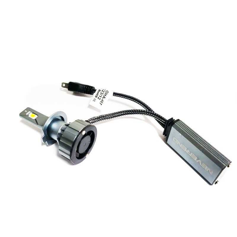 LED система DXBC с три цвята H7 12V 8000LM 60W за фарове за мъгла