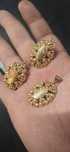 Set din aur 14 k