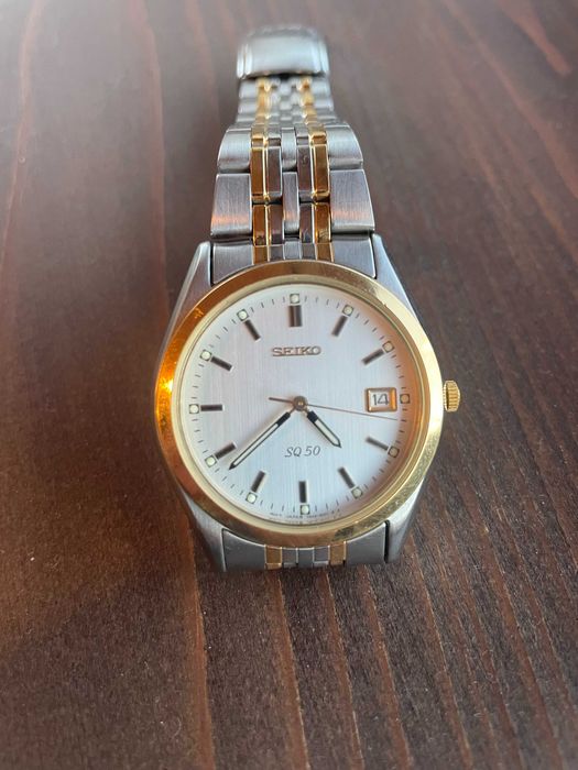 Оригинален ръчен часовник SEIKO SQ50.