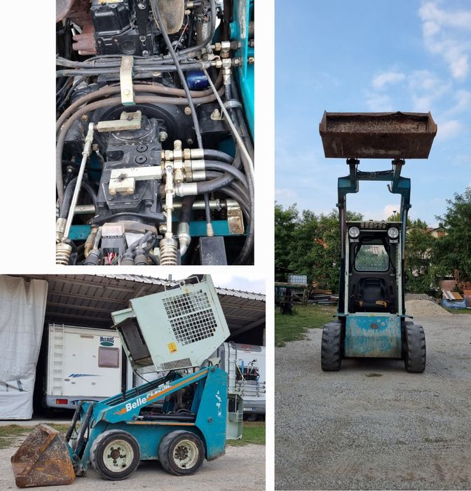 Miniîncarcător KOMATSU SK05J 1750h ORIGINALE  mini încărcător