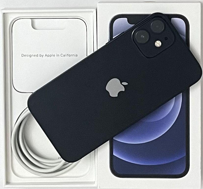 IPhone 12 mini, black