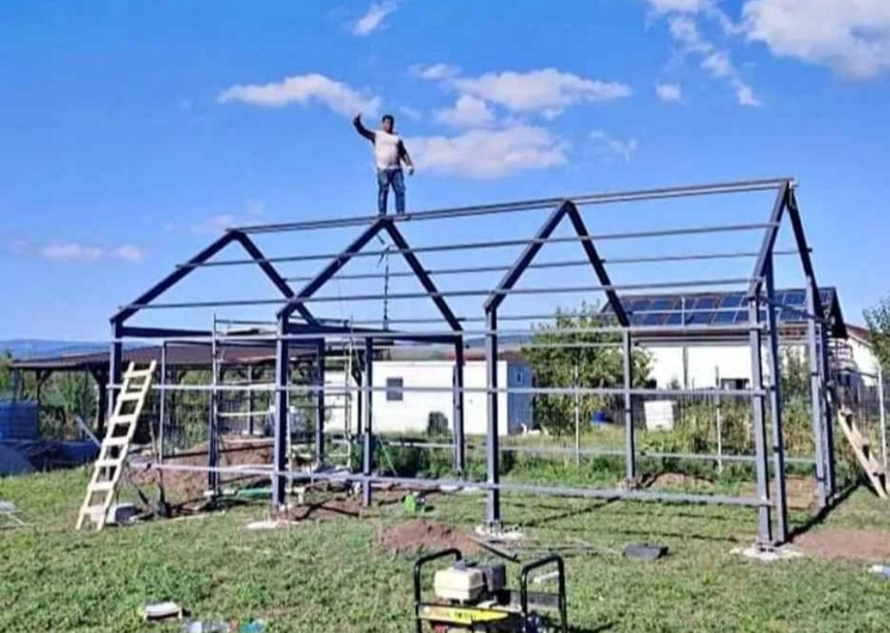 Vand structura metalica 6x20x3h pret de producator