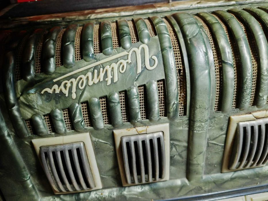 Acordeon Weltmeister Vintage - Culoare Verde Sidefat - 4 Registre