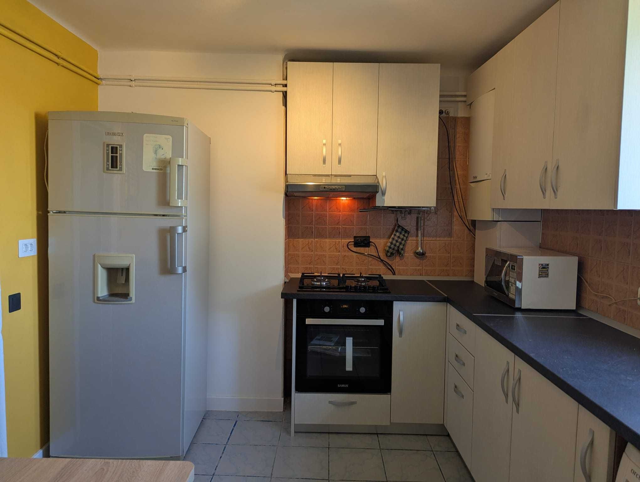 Ultracentral! inchiriere 3 camere la casa 580 euro, centrala proprie