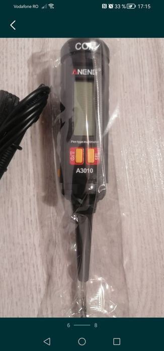 Multimetru tip stilou cu 4000 numere, True-RMS,  nou