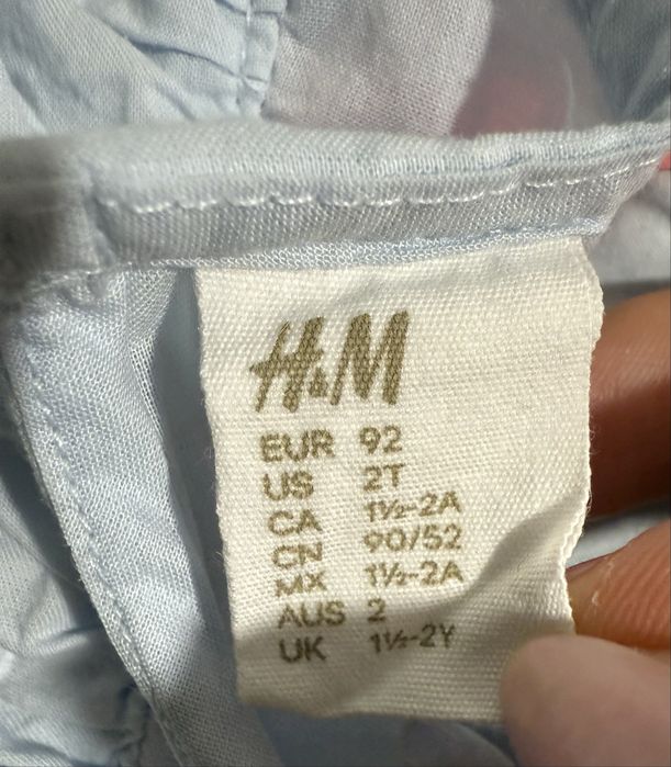 Maiou H&M cu broderie englezeasca