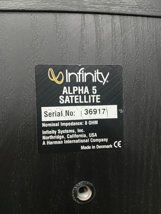 Тонколони Infinity Alpha 5