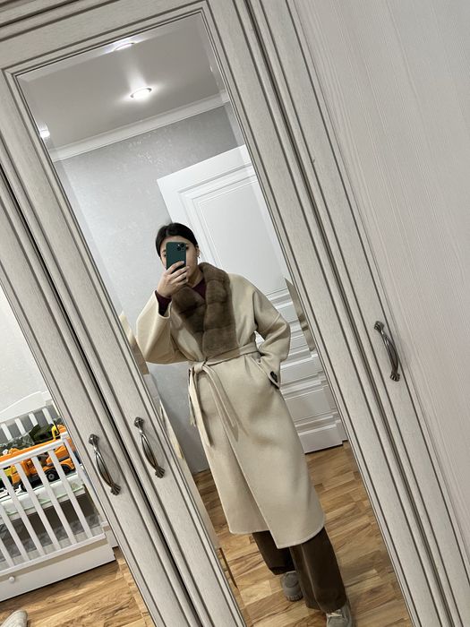 Продам пальто из шерсти альпаки