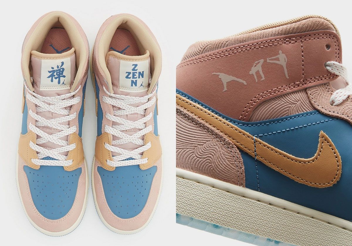 Jordan 1 retro mid "Zen" 37.5 noi originali