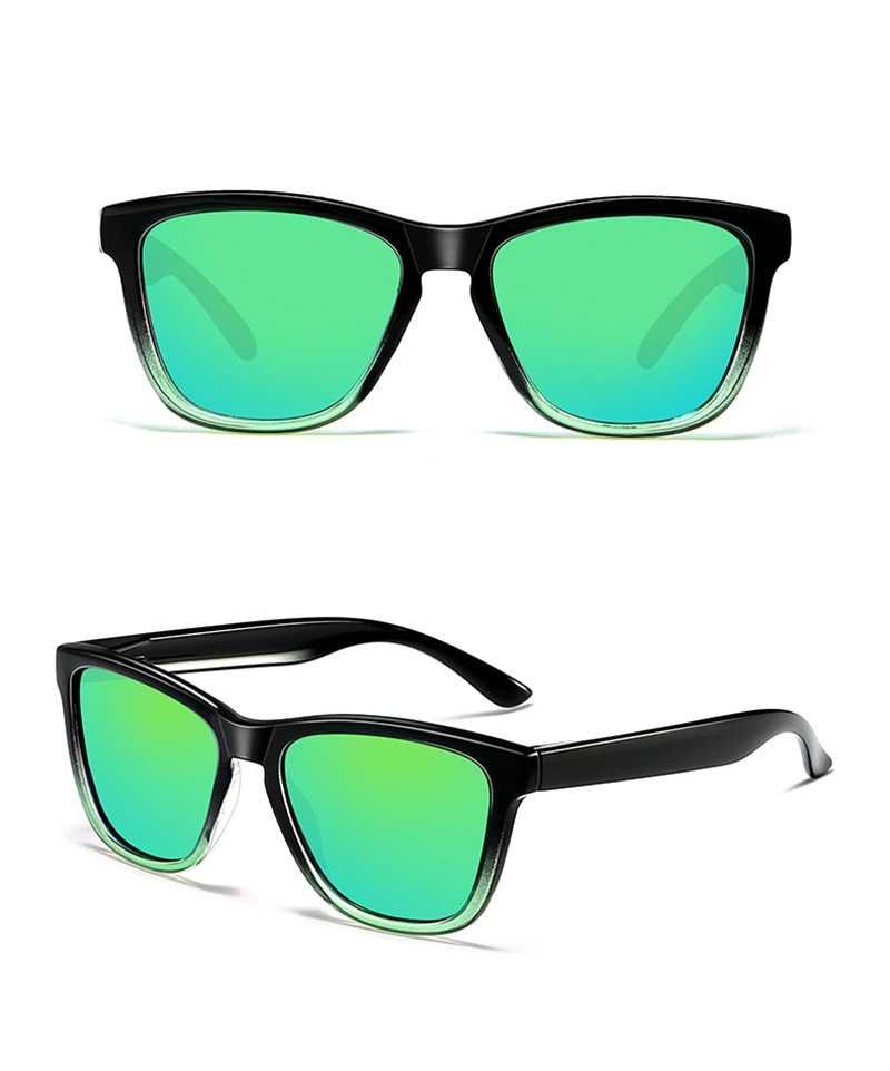 Ochelari de Soare Verzi Lentilă Oglinda Femei Bărbați