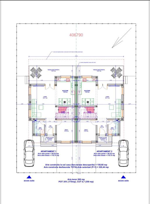 Duplex de vânzare în comuna Ghiroda, localitatea Giarmata Vii