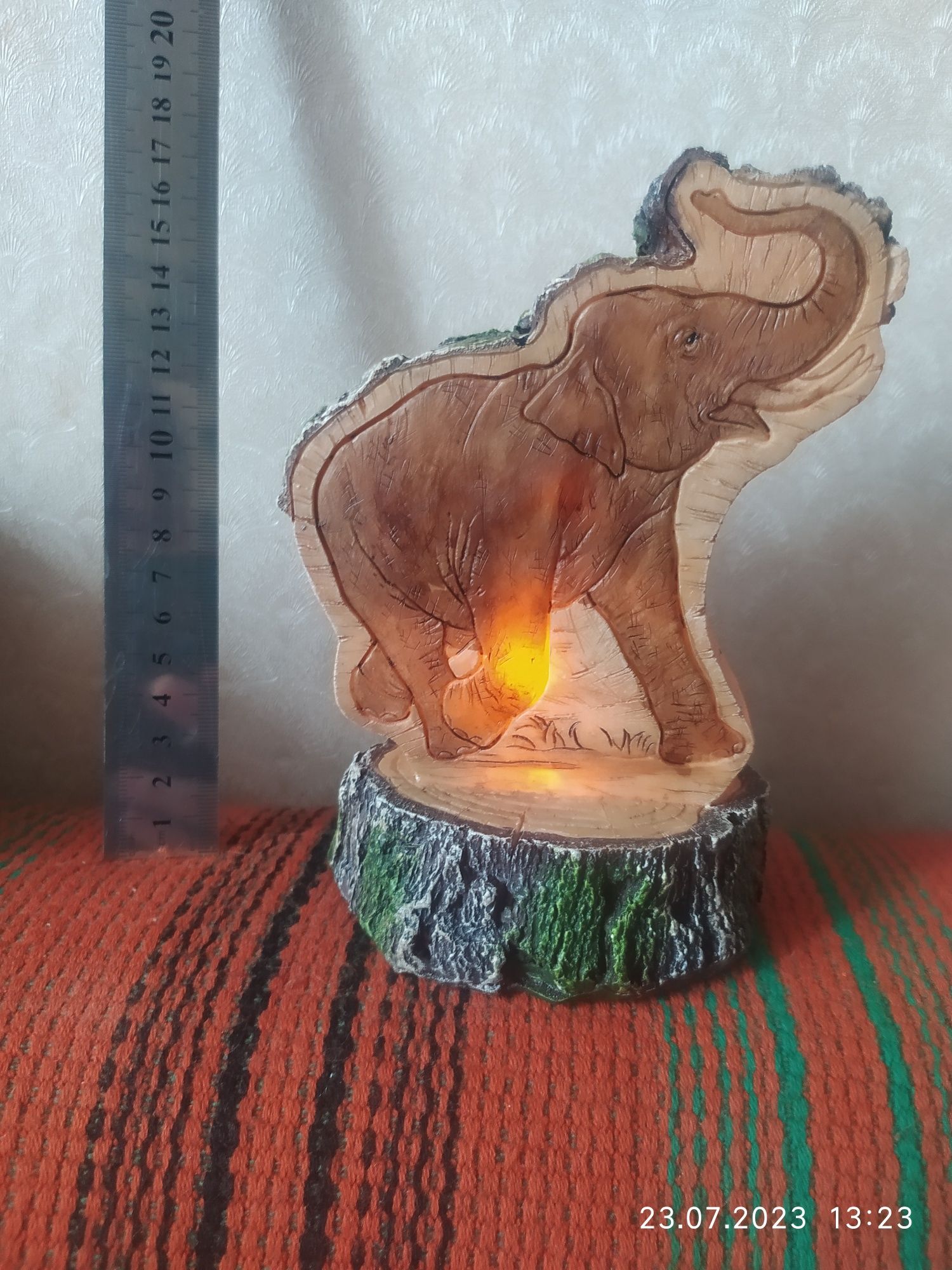 Светильник ночной в форме слона
