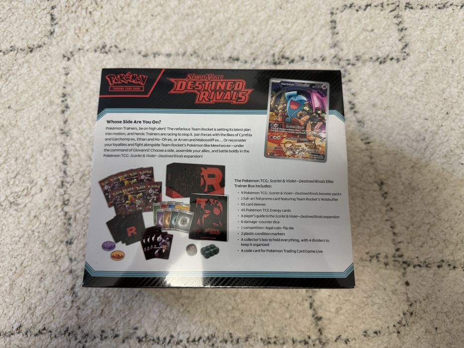 Pokémon TCG Destined Rivals Elite Trainer Box