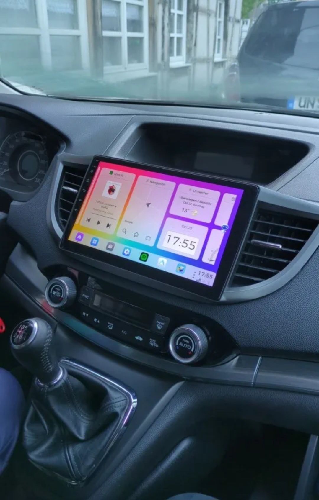 Navigatie Android Honda CRV  Waze YouTube GPS BT USB