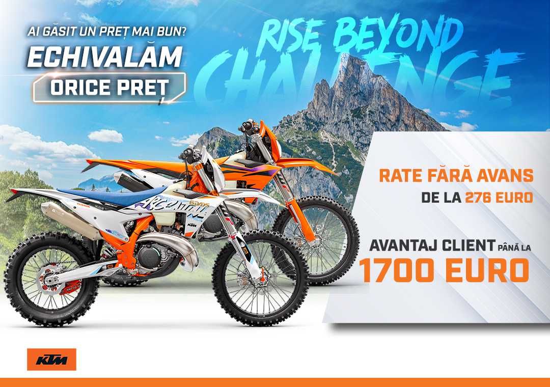 Motociclete KTM (Finantare flexibila)