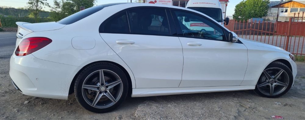 22.000 Euro sau Variante Auto. Mercedes C220 CDI  170 Cp Fab 2016 AMG